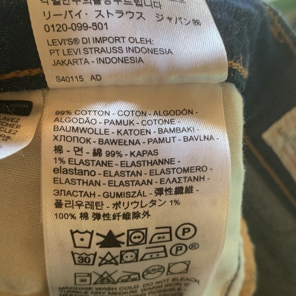 Levi’s 501 Skinny Hard Denim - Picture 7 of 7